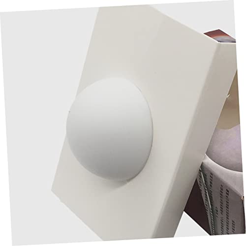 Uonlytech 4pcs elevadores para laptop en silicona blanco miniatura 3