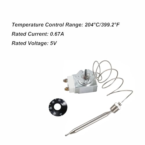 Termostato RX-1-36 RX-2-24 60125401 Interruptor de límite de temperatura de alta temperatura para freidora de gas - Piezas de repuesto (NPT1/4") miniatura 6