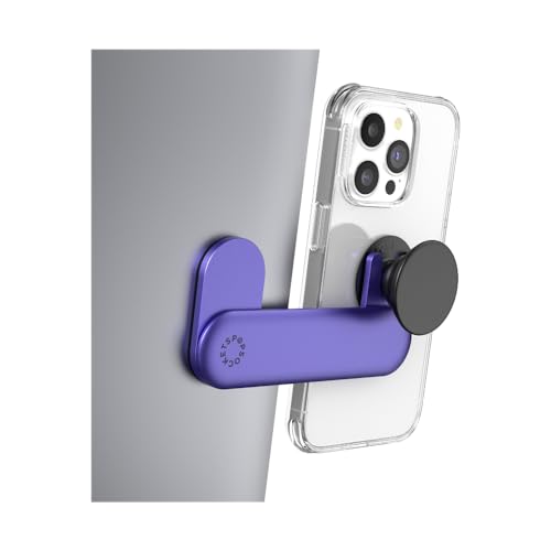 Image of PopSockets Laptop Phone Mount for PopGrip, Purple - Ursula