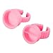 Glue Rings for Eyelash Extensions Makeup, Tattoo Glue Ring Holder, Microblading Tattoo Pigment Holder, 100 pack 2 Slot and 100 pack 1 Slot