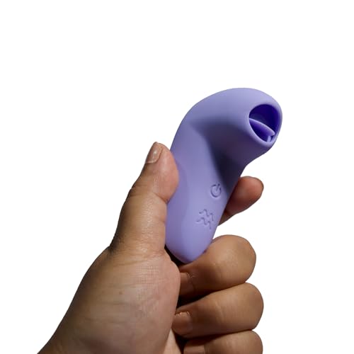 MyMuse Flick Full Body Electric Pain Relief Massager, Rechargeable, Waterproof,Mini Massage Machine, 100 Days Warranty - Lavender Haze