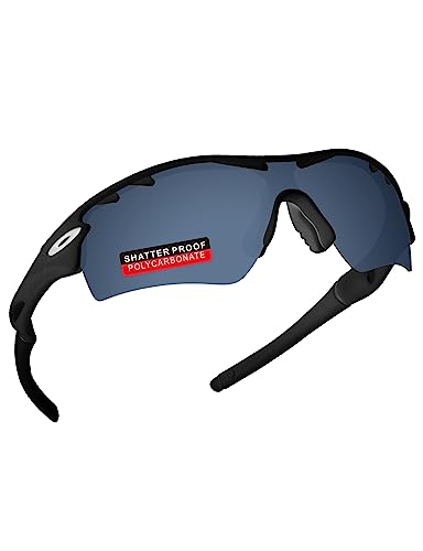 Image of PRO+ Polycarbonate Replacement Lenses & Rubber Kits for Oakley RadarLock Series Sunglasses