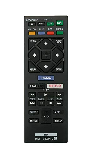 Image of Replacement Remote Control Controller for Sony UBP- X700M UBPX700/M 4K Ultra HD Home Theater Streaming Blu-ray Player