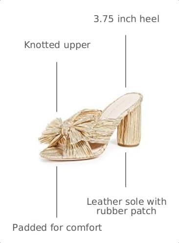 Image of Loeffler Randall Women's Penny Pleated Bow Sandals