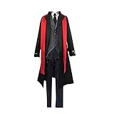 Anime Mori Ogai Cosplay Halloween New Year Costume Full Set Uniform Windbreaker (Female L)