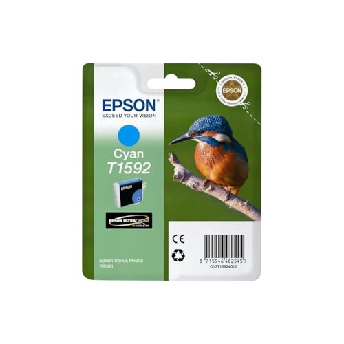 Epson T1592 cyan cartouche encre C13T15924010 consommable origine imprimante jet encre