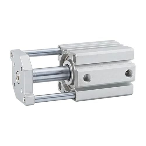 Vérin compact triple tige double effet 10mm en alliage haute précision
