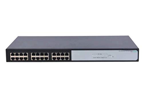 HP Hewlett Packard Enterprise OfficeConnect 1420 24G - switch di rete (IEEE 802.3, IEEE 802.3ab, IEEE 802.3u, Non gestito, Gigabit Ethernet (10/100/1000), 1U, Nero, 0-40 °C)