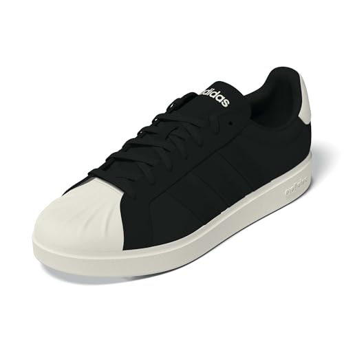 adidas Herren Streettalk Shoes, Core Black/Core Black/Off White, 47 1/3 EU – Ansicht 4