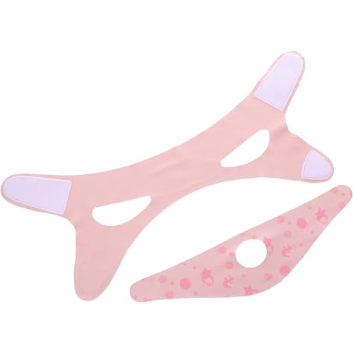 Healvian Correa Antirronquidos para Niños 2 Unidades Talla Pequeña Rosa Ballet, Banda Confortable y Transpirable, Corrección Respiración Bucal Nocturna, Solución para Ronquidos, Uso