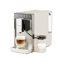 dreame Ecceluxe Slim Espresso-Vollautomat Kompakte Größe, Geschmack der Meisterklasse. Vollautomatische Komplettreinigung. Ein-Tasten-Touchscreen für fünf Kaffeespezialitäten – Ansicht 1
