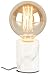Produktbild it's about RoMi ATHENS Tischlampe aus Marmor, moderne Tischleuchte für LED und Glühbirne, E27 Fassung, 40 Watt