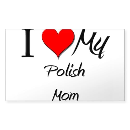 CafePress 8 7 6 5 4 3 Polish Sticker (Rectangle 50 pk)