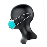 VERDANVERSE 10個 マスク耳痛軽減可能フック 耐久製 ソフト滑り止め付き マスクバンド延長留め具 男女兼用 防勒耳挂钩三色