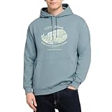 Spreadshirt Die DREI Fragezeichen Titus Jonas Gebrauchtwarenhandel Unisex Hoodie, 3XL, Nebelblau