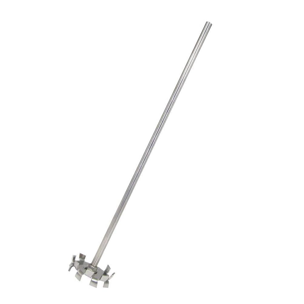 Disque de dispersion de turbine de dispersion à lame dispersante tige de dispersion de disque de 6 (disque de 2,36 pouces avec 0,31 x 11,8 pouce)