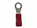 18 AWG, #6 Stud Size .264 Ring Terminal (Per 100)