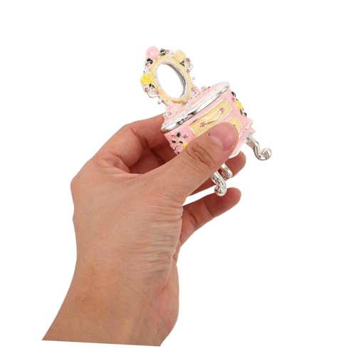 Boîte à bijoux rétro le cadeau vintage idéal avec miroir intégré