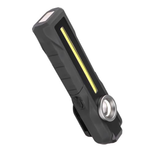 DECHOUS Linterna LED UV Plegable y Magnética Carga Usb, Luz Ultravioleta, Resistente a Golpes, Material de Aleación de Aluminio y PC para Actividades al Aire Libre