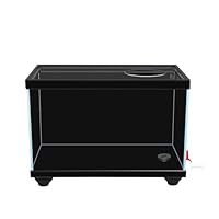 白磁亀形水注　ガラスケース入り Amazon | 超白色ガラス亀 水槽 アクリルトップカバー付き亀 飼育