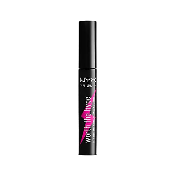 NYX-PROFESSIONAL-MAKEUP-Worth-The-Hype-Volumizing-Lengthening-Mascara-Black NYX PROFESSIONAL MAKEUP Worth The Hype Volumizing & Lengthening Mascara, Black