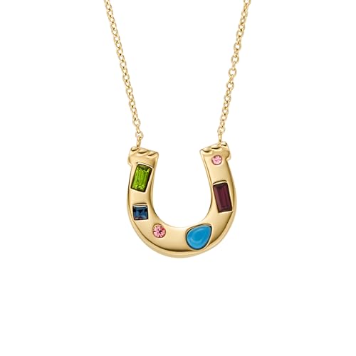 Image of Fossil Locket Necklace for Women