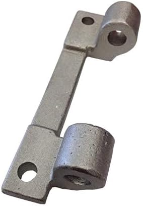 Belgrade Morgan Swing Rear Door Hinge Butt - 6.25" L x 2" W x 1.5" D - Metal - Brushed Finish - Surface Mount - 1 Count