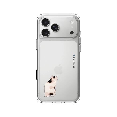 Coque anti-jaunissement iPhone 17 Pro Max protection militaire antichoc transparente chat