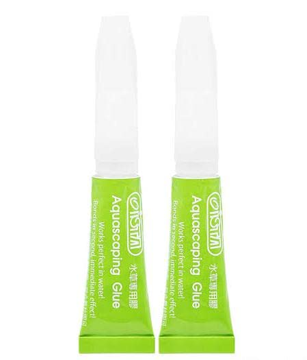 Tah - Ista Aquascaping Glue for Aquarium Fish Tank – Quick-Drying Adhesive for Plants, Driftwood & Hardscape Materials – Secure Aquascape Designs Easily – 4g X 2pcs for Freshwater & Marine Aquariums (B0C4MSYVSS) Amazon Price History, Amazon Price Tracker