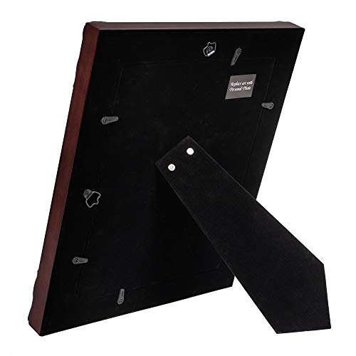 Cottage Garden You Deserve The World Amber 8 X 10 Rope Trim Wall And Tabletop Photo Photo Frame #TOP3