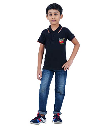 Image of CHECKERSBAY Boys Cotton Polo T-Shirt