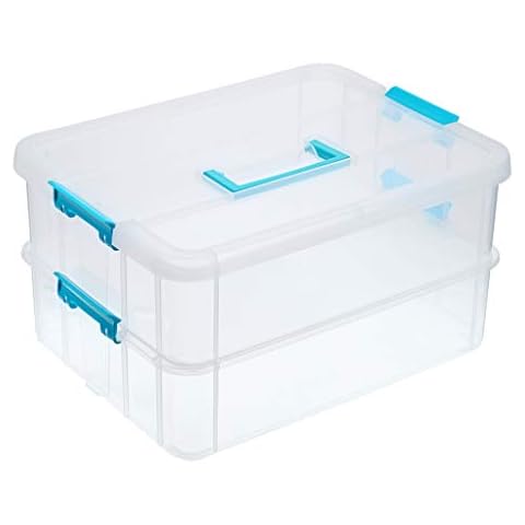 BTSKY 2 Layer Storage Box Cover