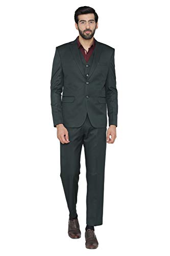 Image of WINTAGE Men's Polyester Cotton and Evening 3 Pc Suit