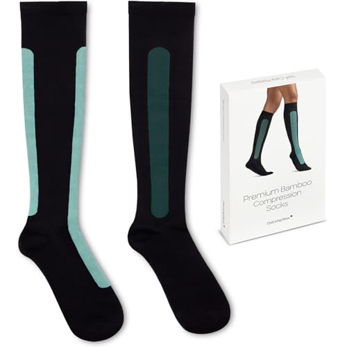Ostrichpillow Compression Socks for Nurses - Compression Socks for Women Men, Improve Circulation, Reduce Swelling, Odor-Free