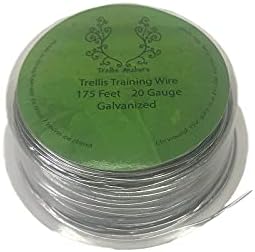 Plants Trellis Training Wire Single Coil (Metal, 175Ft)