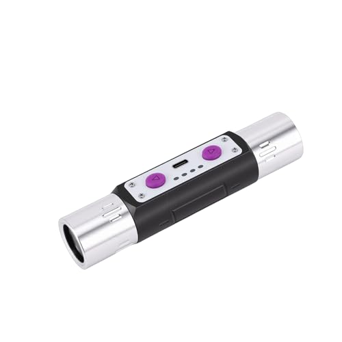 Lampe de poche 254 nm 365 nm 395 nm Walmeck rechargeable pour détection d'argent