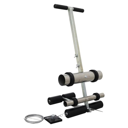 PreAsion Máquina de Marcação de Fita Manual, Aplicador de Marcação de Pista com Rolo de Borracha, Ap