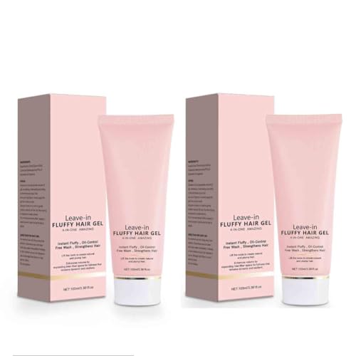 Gel boucles rebondissantes lot de 2 flacons pour une hydratation intense sans rinçage