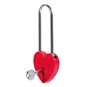 Autsuppl Heart Padlock 0276 Romantic Lock