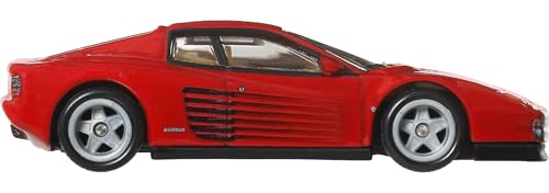 Image of Hot Wheels Premium Car Culture Collectible Toy Car, 1:64 Scale Die-Cast TESTAROSSA