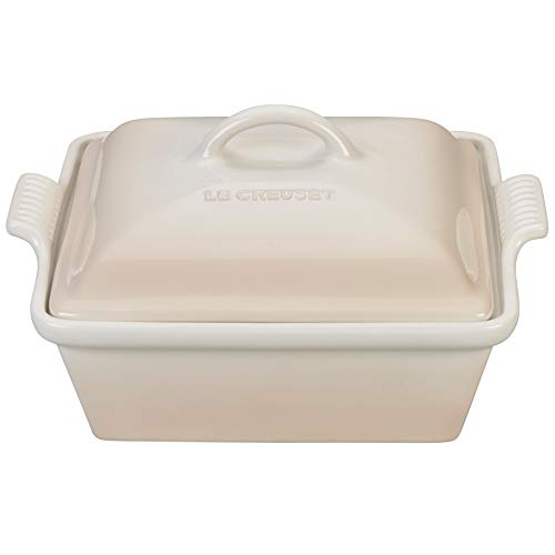 Le Creuset Stoneware Heritage Covered Square Casserole, 2.5 qt. (9