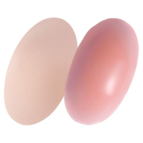 TENDYCOCO 2PCS Suit Shoulder Pads Sponge Push-up Pads Silicone Anti-Slip Adhesive for Women's Seamless Shoulder Enhancer