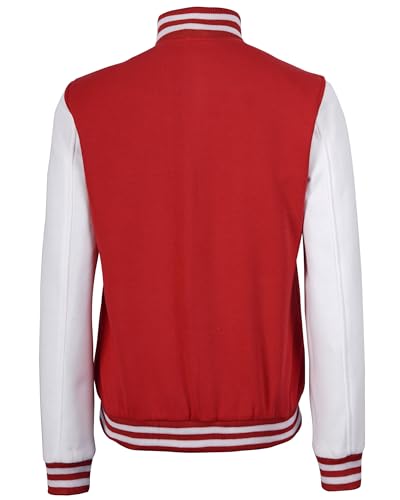 Decrum Womens Varsity Jacket - Highschool Bomber Style Baseball Jackets For Women4