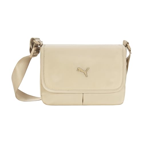 PUMA Bolsa tiracolo feminina Envoy, Granola, 7' H x 8.5' W x 3' D