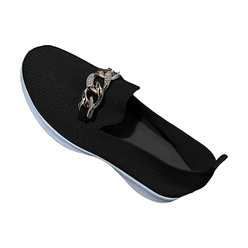 Zapatillas Fascitis Plantar Mujer Transpirables Zapatos para Correr Cómodo Atlético Mujer Zapatillas Malla Transpirable Cómodo Casual Deportivas de Ortopédicas