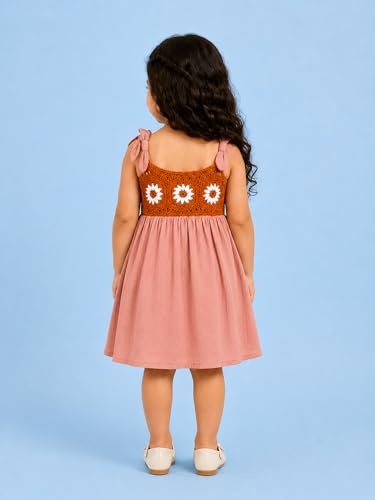 Image of Kidbea Girls Cotton Dresses | Stylish Printed & Checked Frocks | Party, Casual Summer Dress Collection for Kids