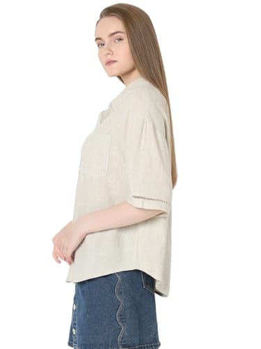 Image of Vero Moda Women Opaque Printed Casual Shirt