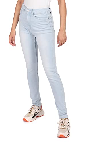 Image of SUGR Women's Regular Jeans (SUWWSDN20036B10 Light Blue 34)