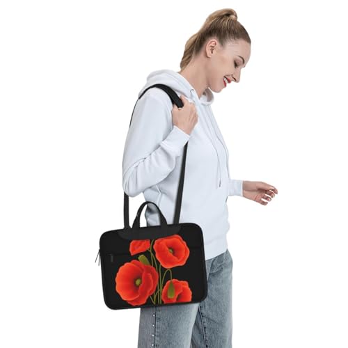 Sac ordinateur portable coquelicot imperméable pour éviter l'humidité - 3