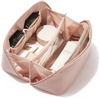 EACHY Travel Makeup Bag,Large Capacity Cosmetic Ba…